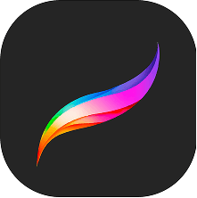 A rainbow feather logo appears on a black background