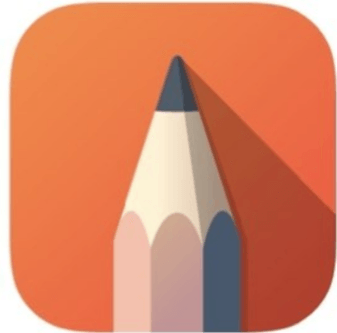 Autodesk Sketchbook software logo.