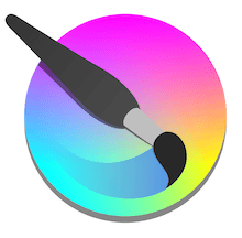 Krita logo featuring a colorful paintbrush icon and stylized text.