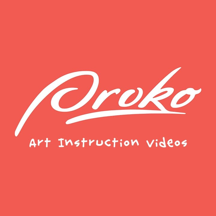 Italicized white text sits over a coral red background forming the logo