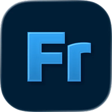 Adobe Fresco app logo icon.