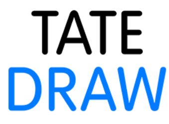 Blue and black text in the company names forms the logo