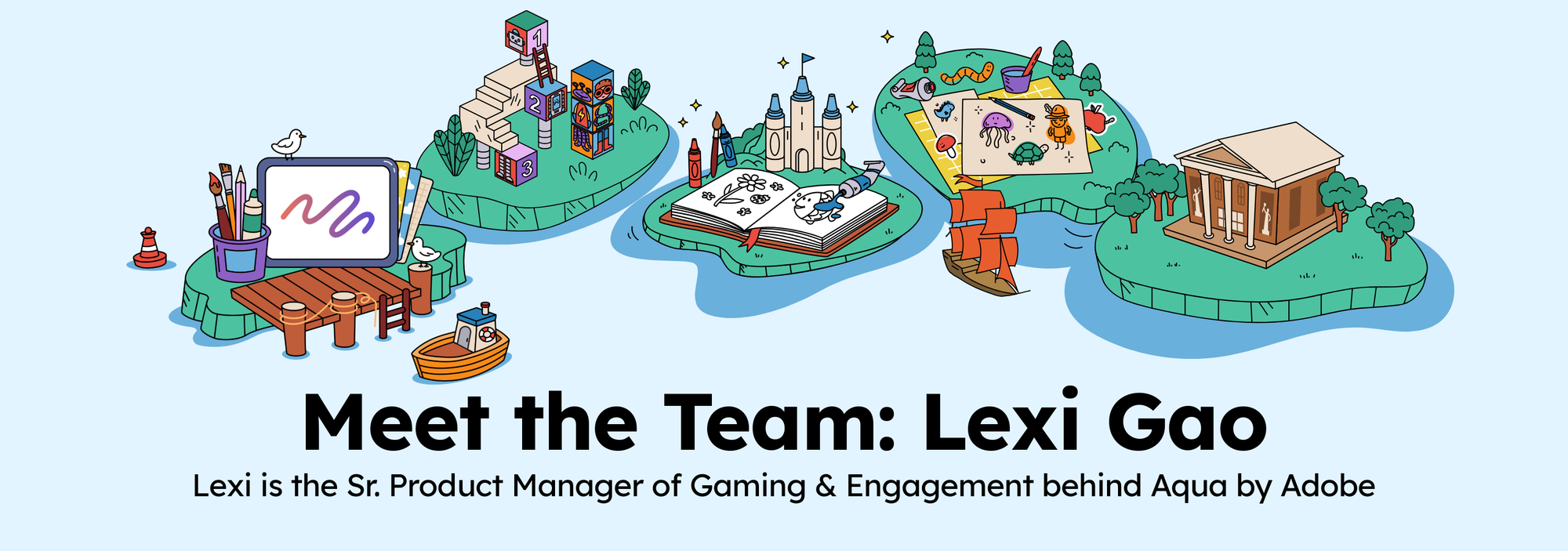 Designing meaningful play for Aqua by Adobe: Meet Lexi Gao