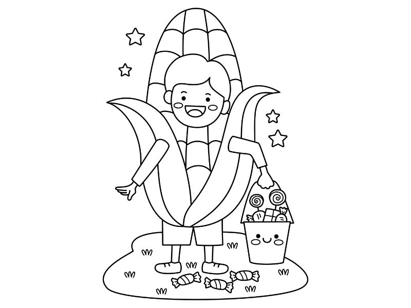 Corn Costume