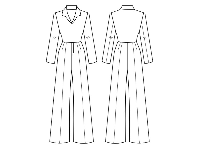 70's Romper Coloring Page