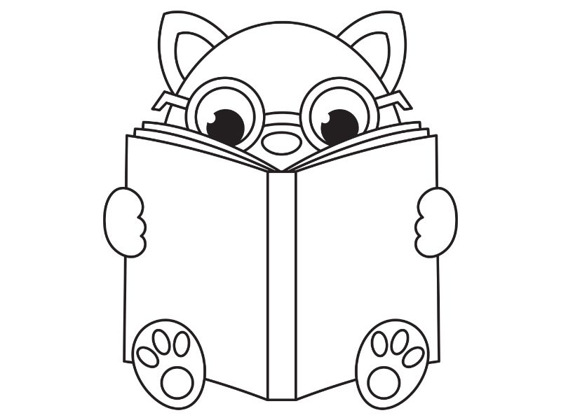 Book Cover Design Coloring Page