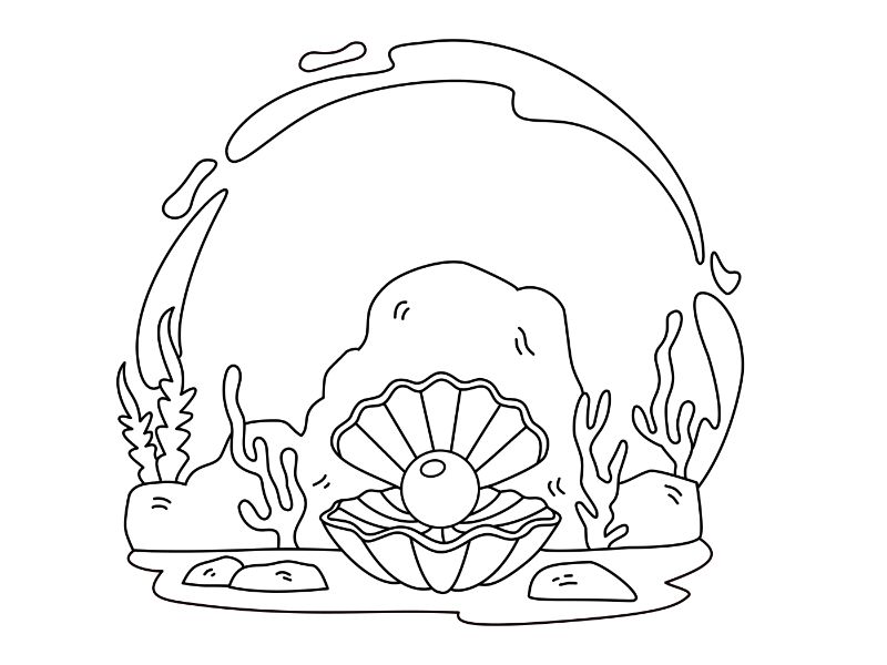 Pearl Poster Coloring Page