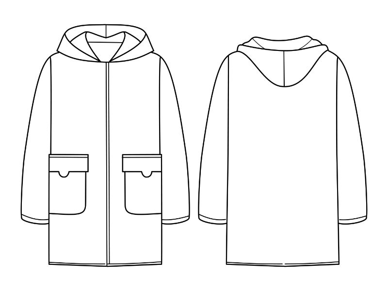 Raincoat Coloring Page