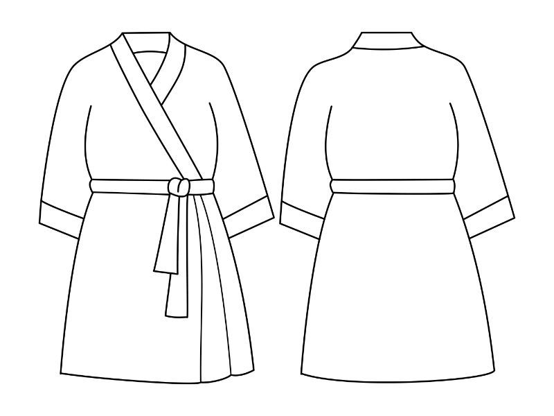 Robes Coloring Page