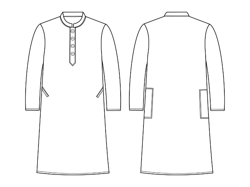 Male Indian Traditional Dress Coloring Page