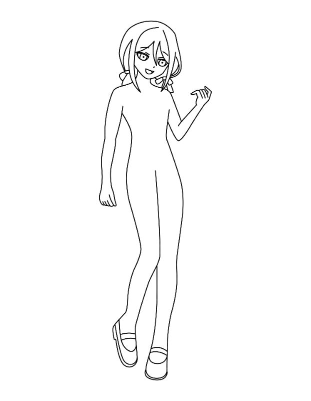 Superhero Coloring Page