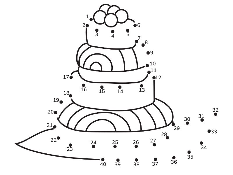 Sushi Dot Coloring Page