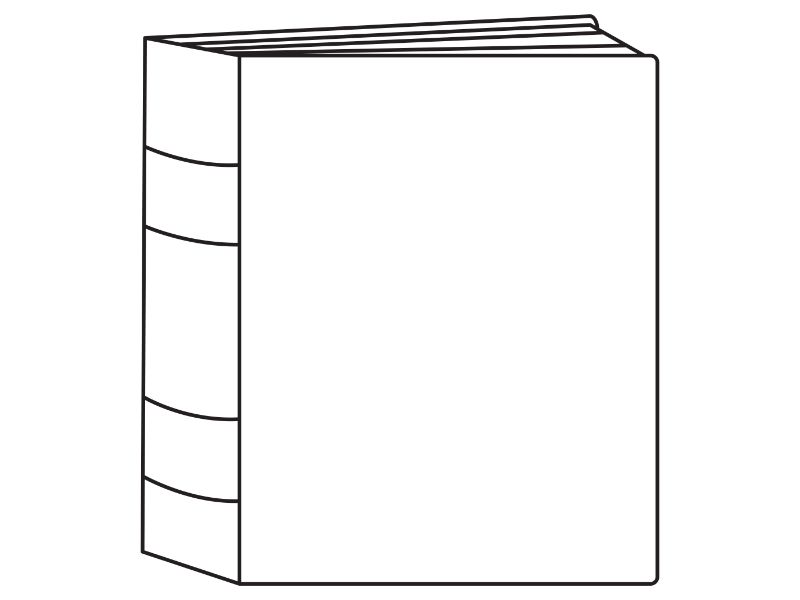 Book Covers and Binding Design Coloring Page