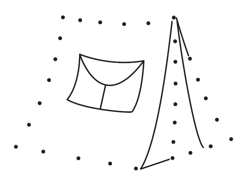 Connect Dots Tent Coloring Page