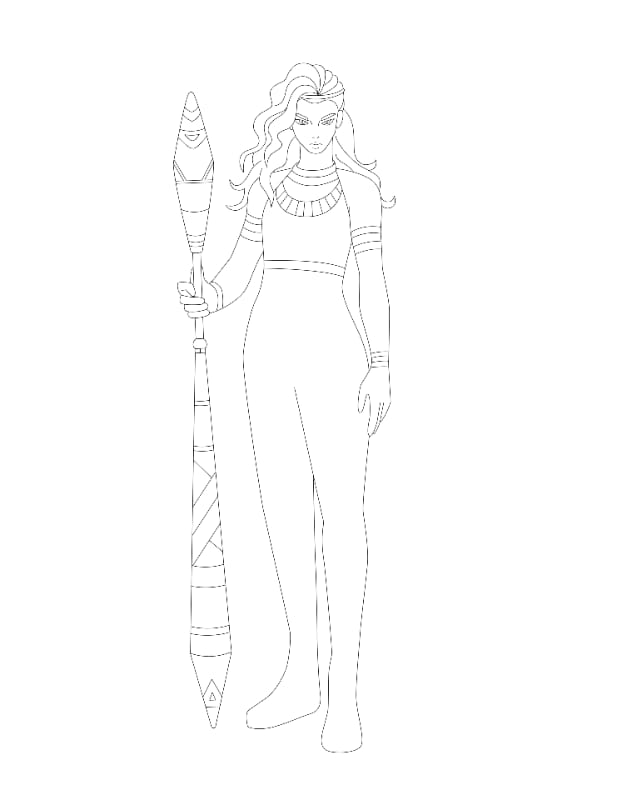 Villain Coloring Page