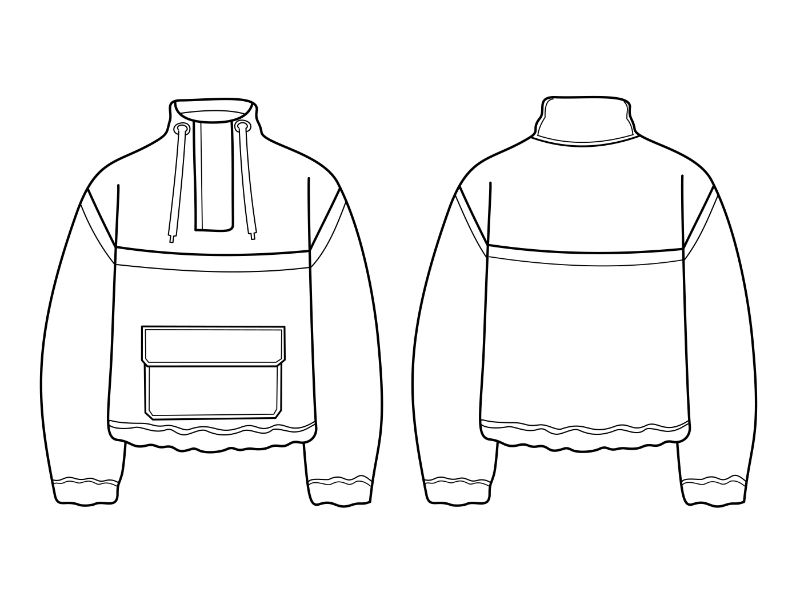 Windbreaker Coloring Page