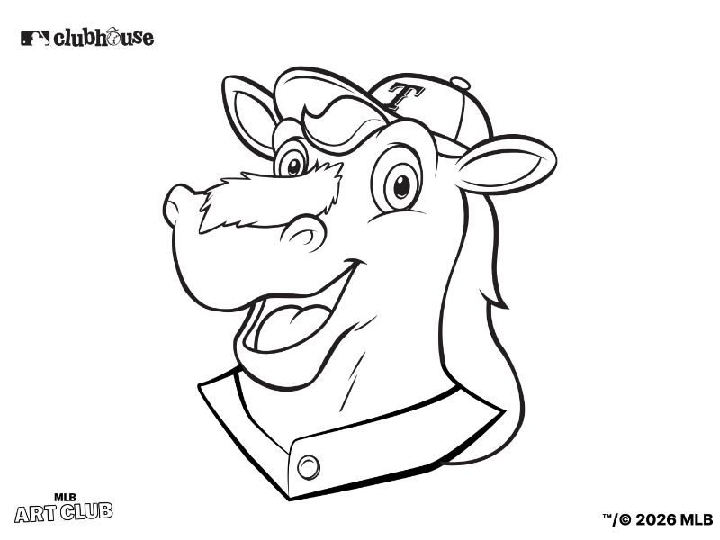 Texas Rangers Ranger Captain Coloring Page