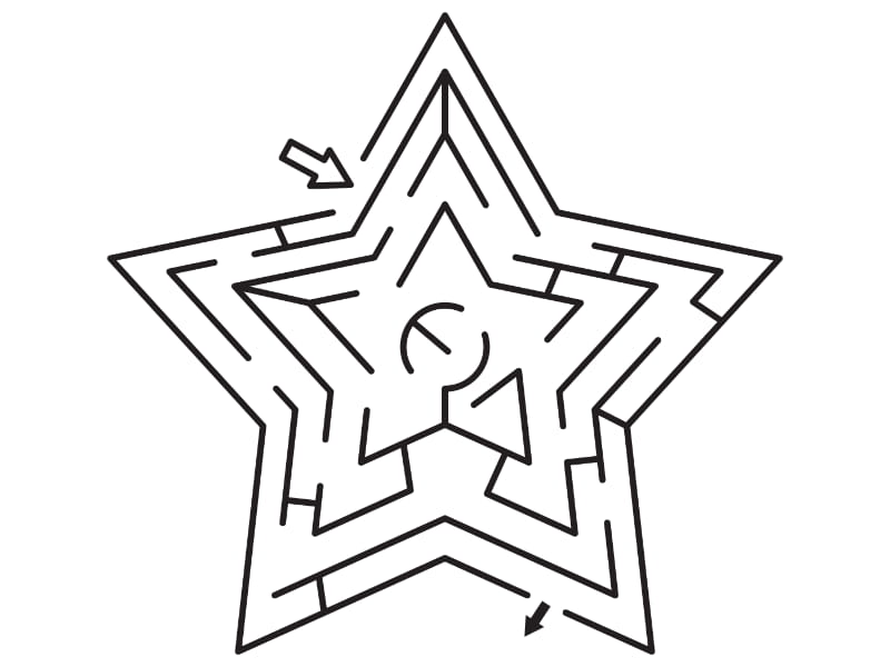 MazeNY2026 Coloring Page