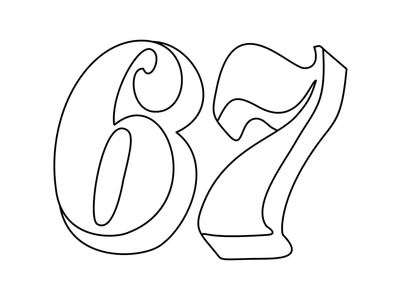 67 Fancy Coloring Page