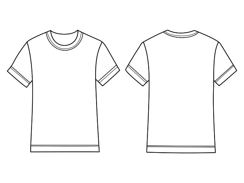T-Shirt Coloring Page