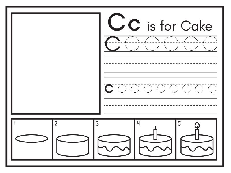 C Coloring Page