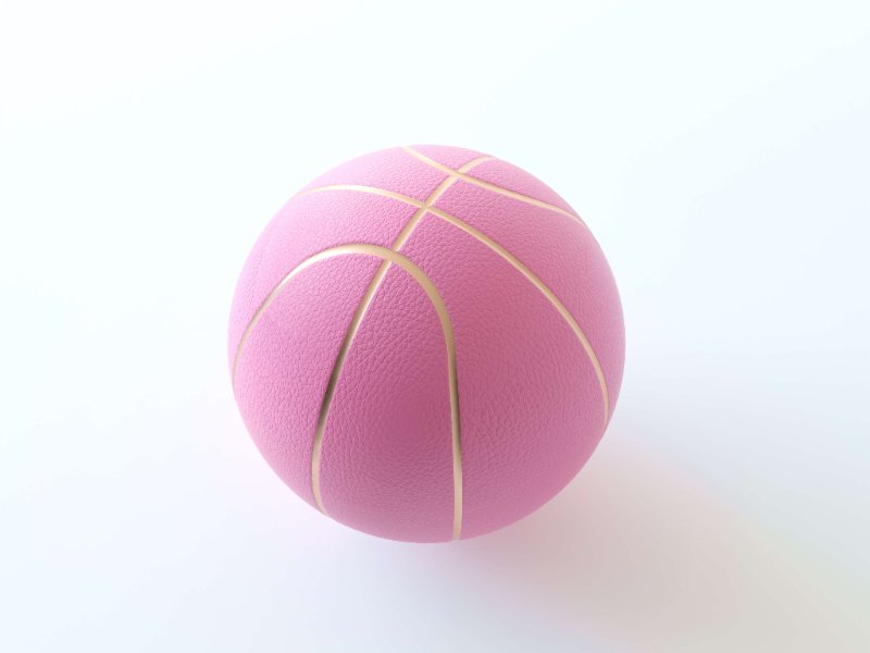 Pink Basketball