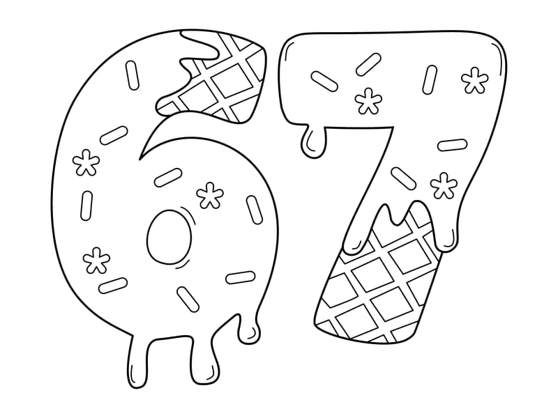 67 Ice Cream Coloring Page