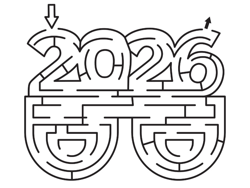 MazeNY2026 Coloring Page