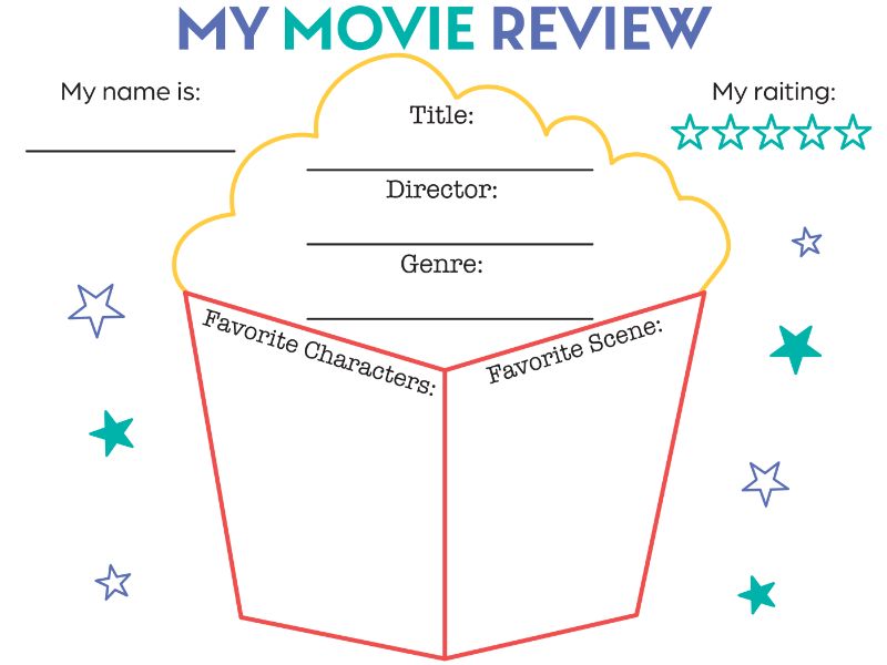 All About Movie Coloring Page